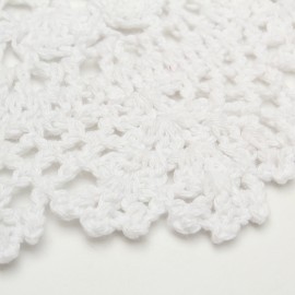 Vintage Style Cotton Placemat Yarn Hand Crochet Lace Doily