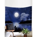 Wall Hanging Nordic Night Sky Tapestry Beautiful Night Sky Tapestry Forest Starry Night Tapestries