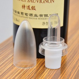 White Red Wine Aerator Pour Spout Bottle Stopper Aerating Decanter Pourer